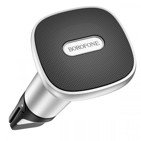 Держатель для смартфона Borofone BH44 магнитный (черно-серебристый)