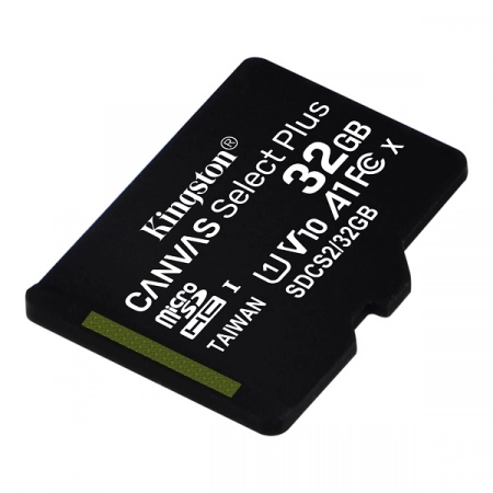 Карта памяти Micro SDHC 32GB Kingston Canvas Select Plus Class10 UHS-1 без адаптера