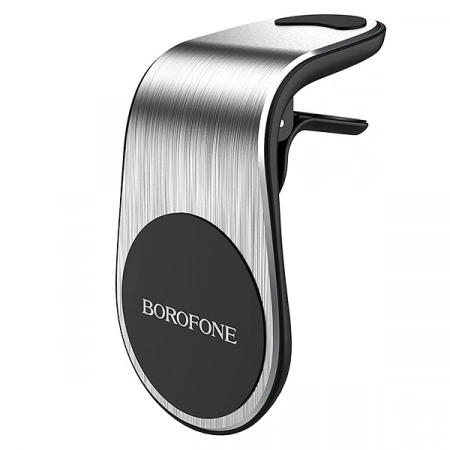 Держатель для смартфона Borofone BH10 магнитный (серебристый)