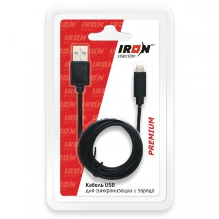 Дата-кабель IRON Selection Premium для iPhone 5/5S