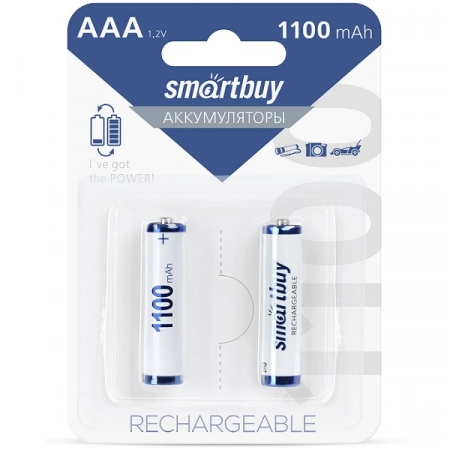 Аккумулятор AAA 1100mAh Smartbuy HR03-2BL (2/24)