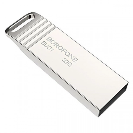 USB флеш-накопитель 32Gb Borofone BUD1 (серебристый)