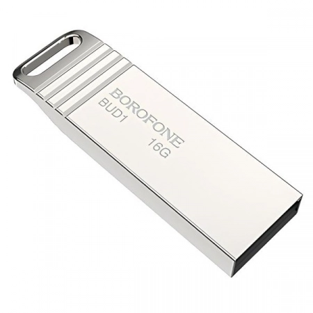 USB флеш-накопитель 16Gb Borofone BUD1 (серебристый)