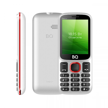 Мобильный телефон BQ 2440 Step L+ (White+Red)