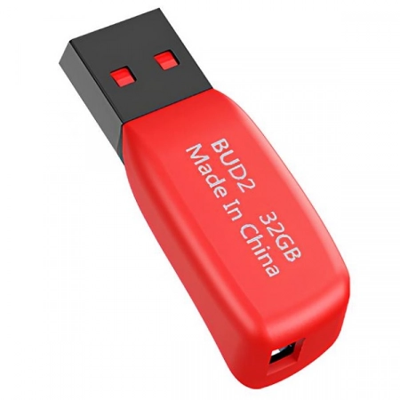 USB флеш-накопитель 32Gb Borofone BUD2 (черно-красный)