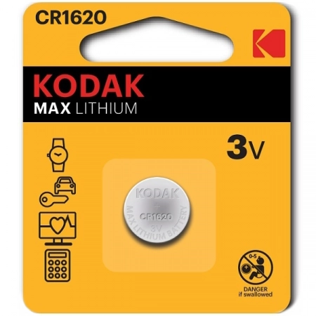 Батарейка CR1620-1BL Kodak MAX (1/60)