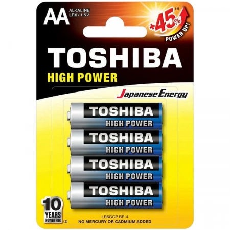 Батарейка AA Toshiba LR6-4BL (4/48)