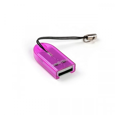 Картридер microSD Smartbuy STR-710-F (фиолетовый)