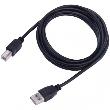 Кабель для периферии USB (Am) - USB (Bm) 5.0м (черный)