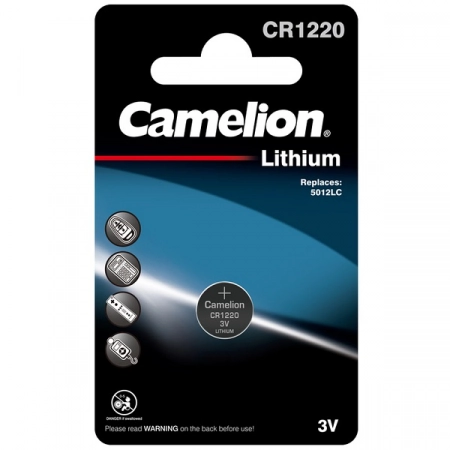 Батарейка CR1220-1BL Camelion (1/10)